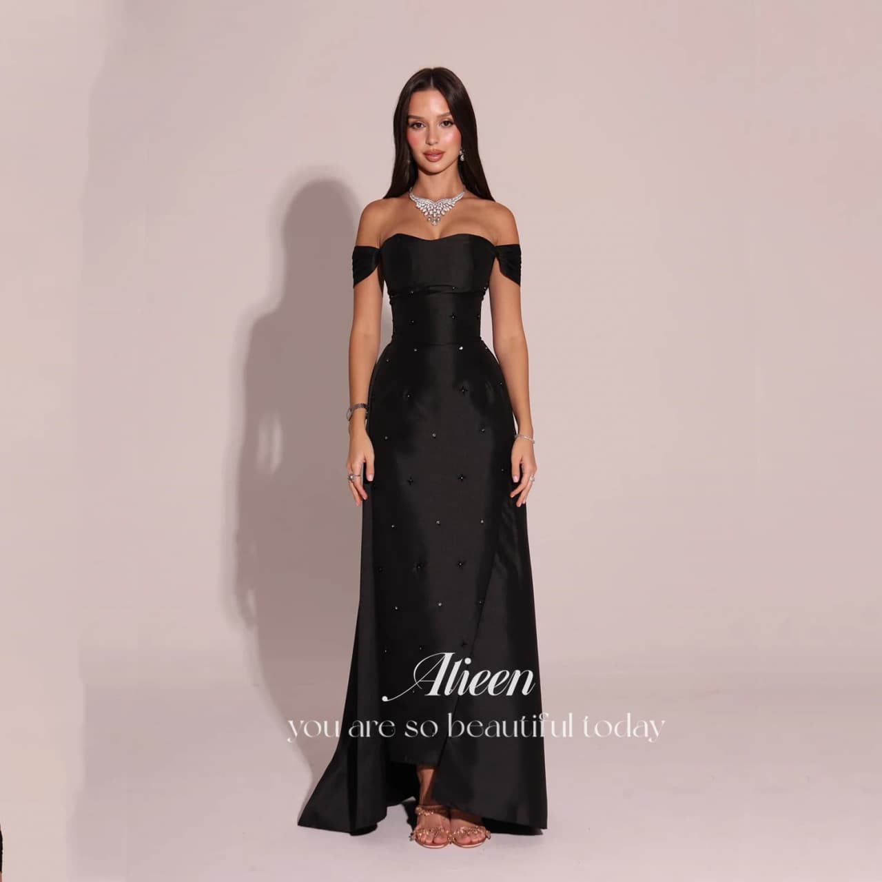 Aileen Luxurious Women's Evening Dresses for Special Occasions Satin Elegant Party Dresses 2025 فساتين سهرة Vestidos De Festa