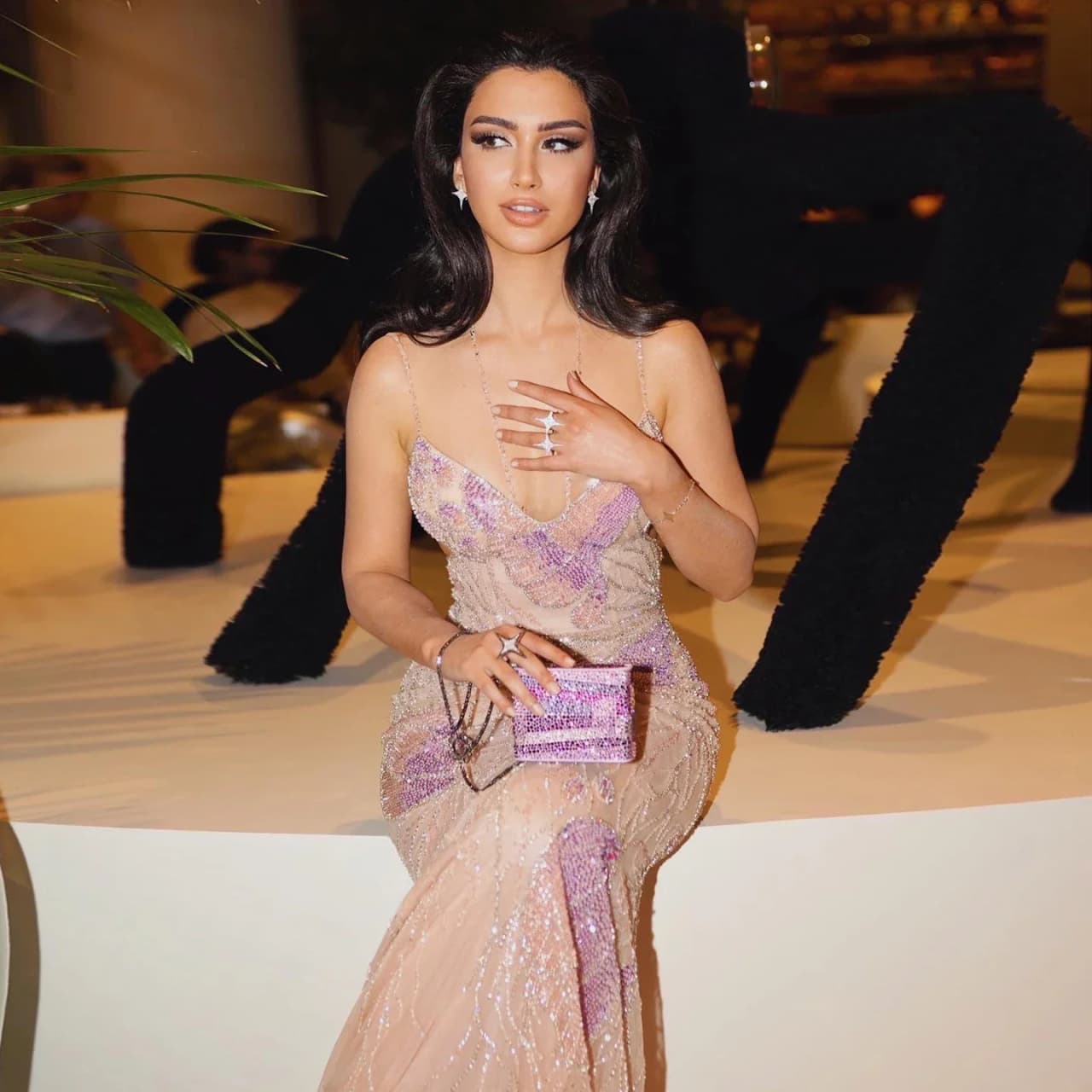 JDY Custom Luxury Evening Gown Modern Style Pink Sequin Mermaid Dress for Wedding Party Prom فساتين سهرة