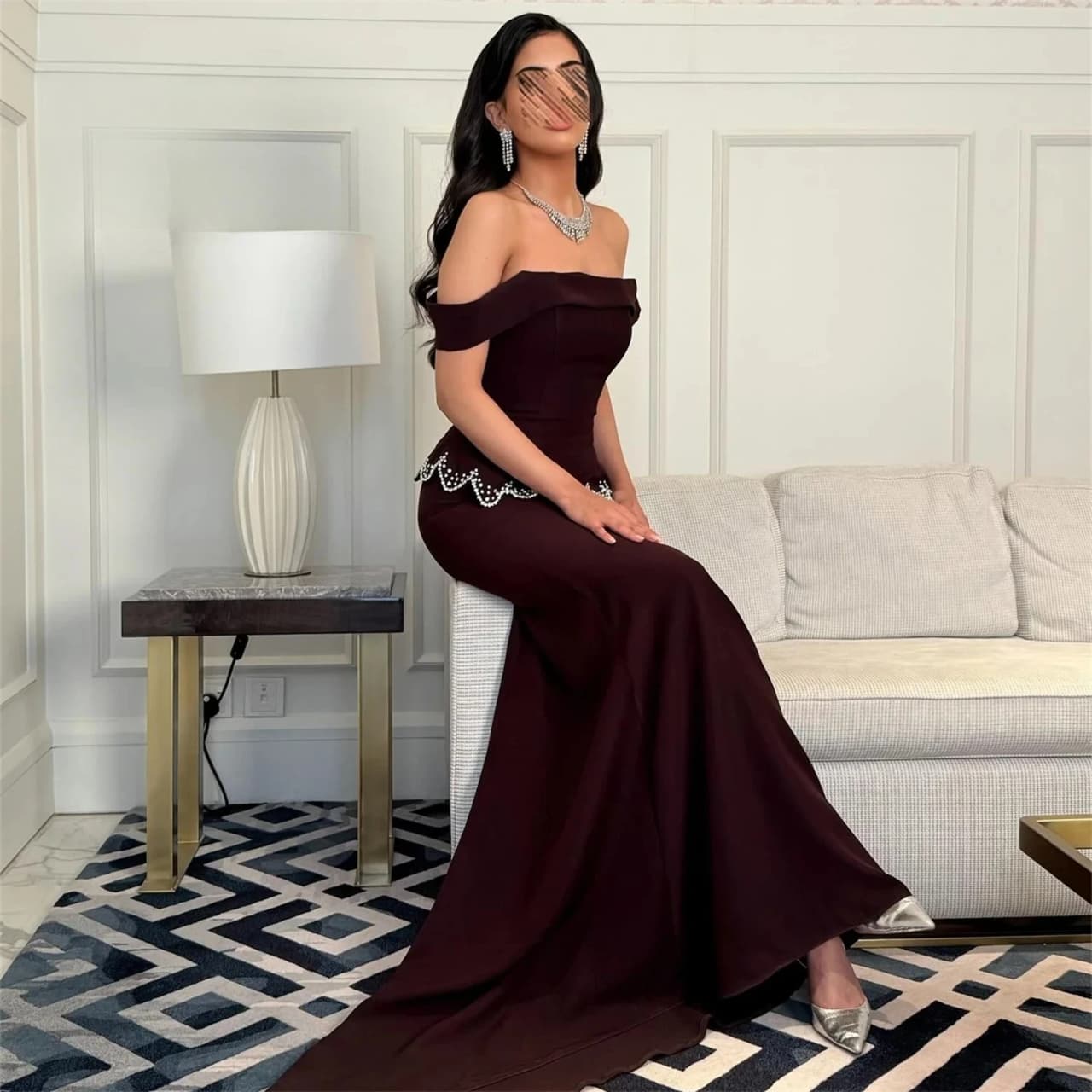 Evening Prom Party Dresses Gala Elegant and Chic Woman Dress Women's Chic Evening Dress for New Weddings Robe Soiree Customized