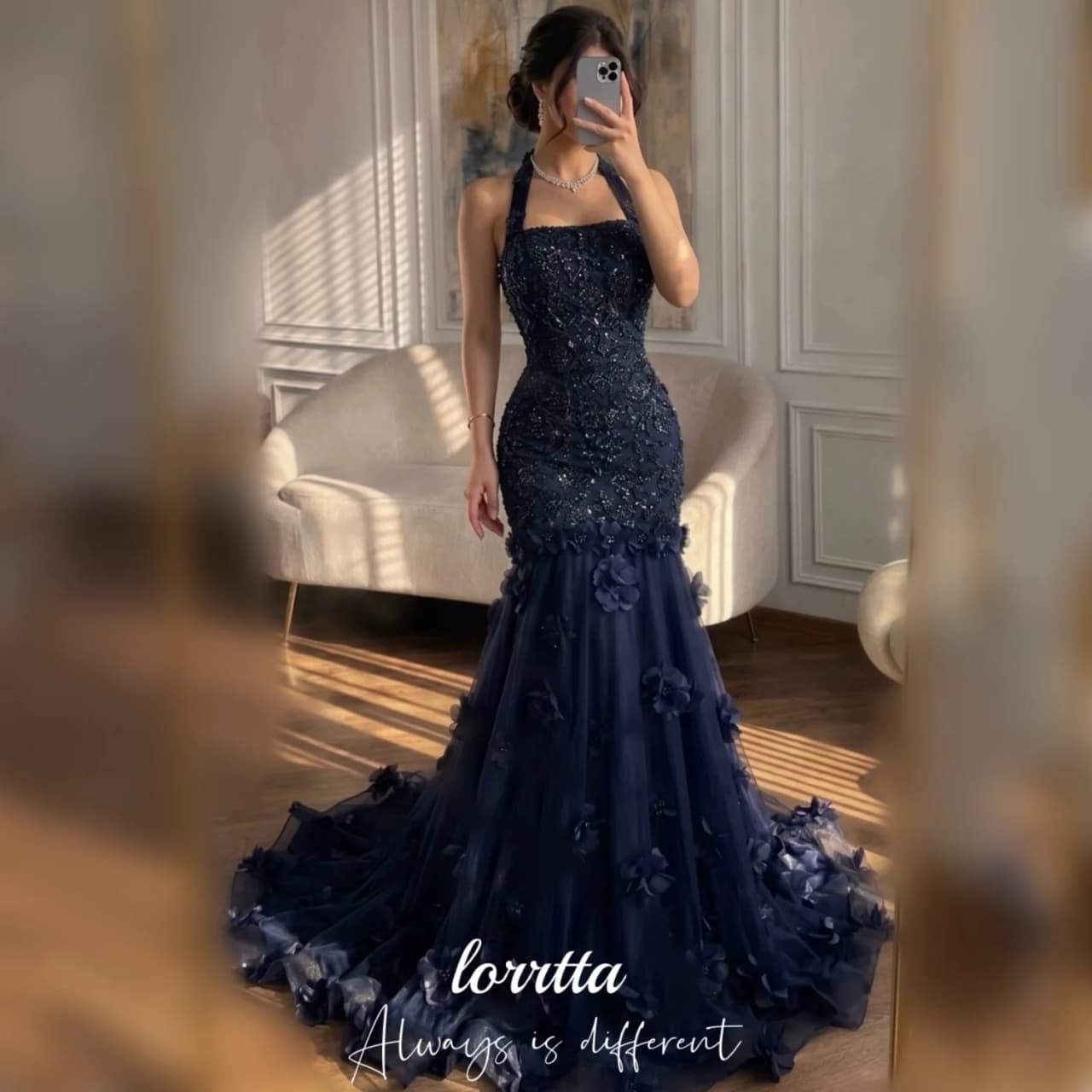 Customized birthday dress Women's Evening Dress Wedding Guest Dress Luxurious Women's Evening Dress women's formal evening gowns