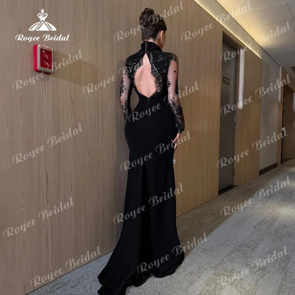 Elegant  Trumpet Lace Evening dresses 2026 Long Sleeves  فستان سهرة نسائي luxury women's formal evening gowns Customized