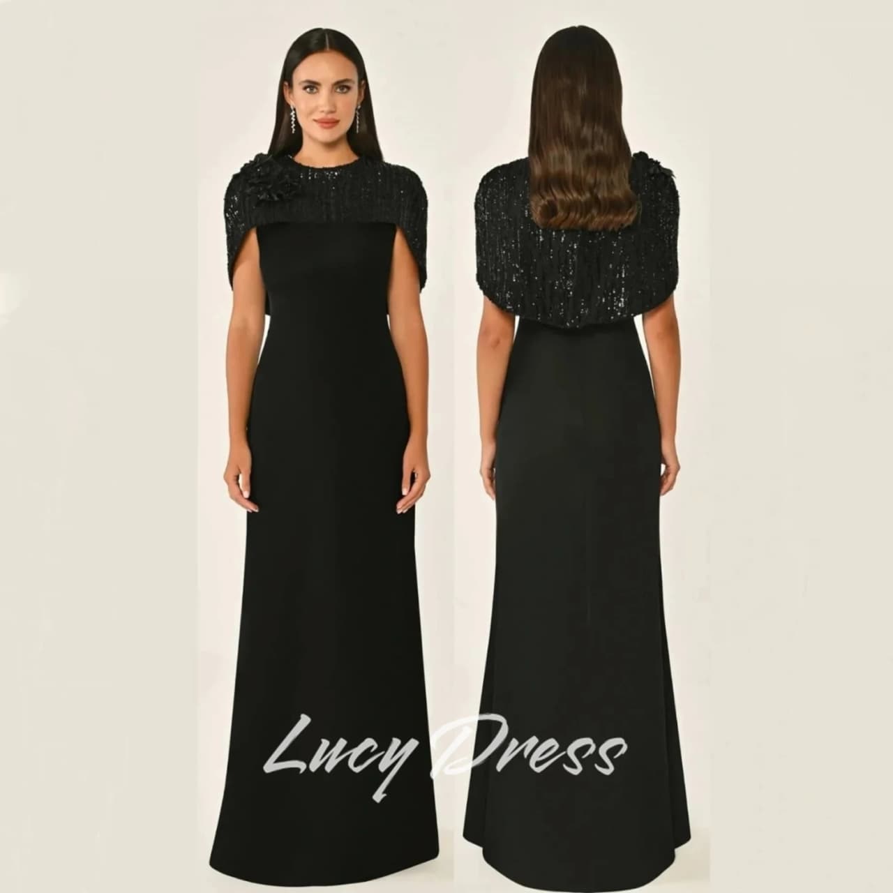 Lucy Customized Robes De Cocktail Dress for Special Occasions Evening Dresses Luxury Prom Dress happy sharon dresses فساتين سهرة