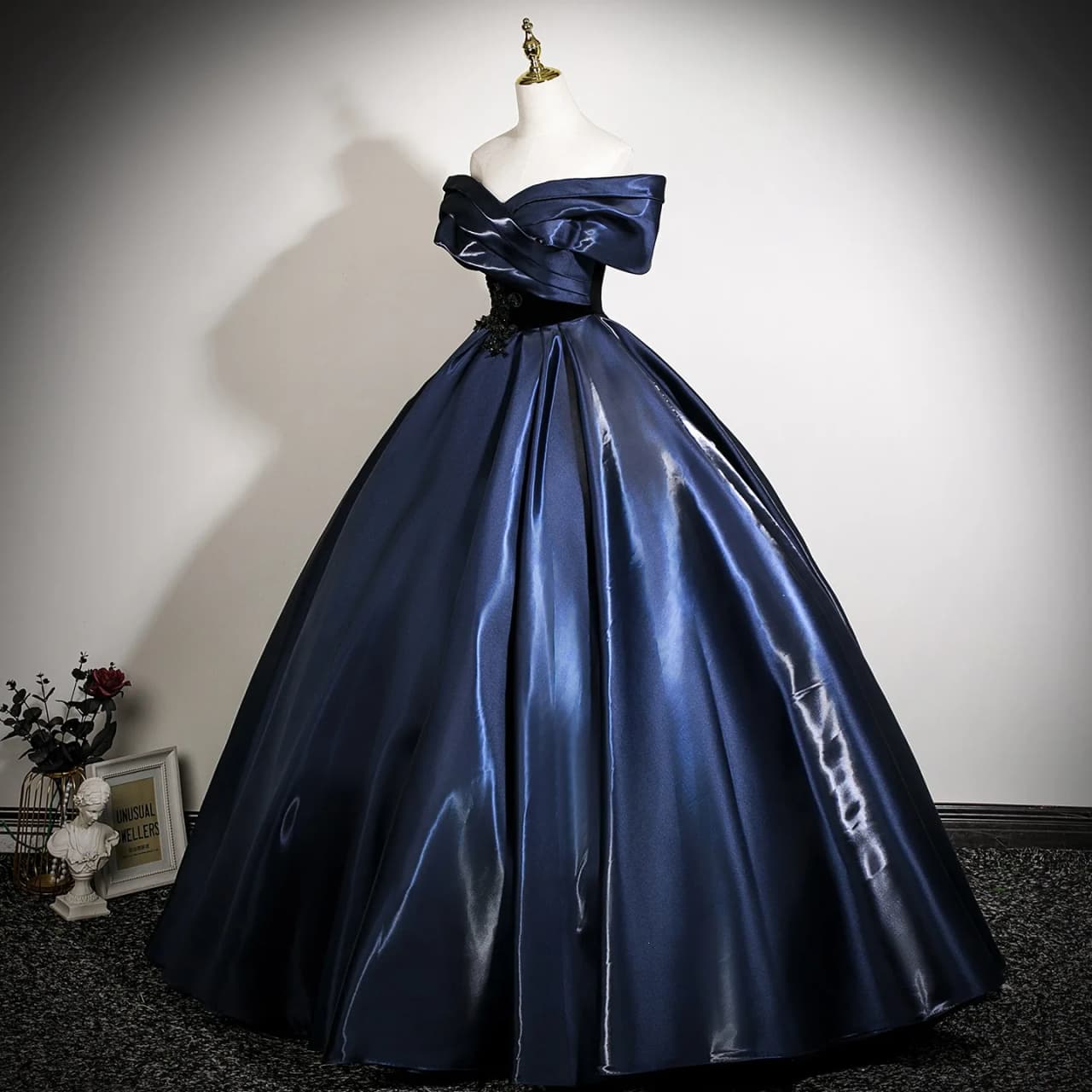 Customized Shiny New Women Evening Dresses Off Shoulder Prom Birthday Party Gowns Formal Occasion Vestido De Noche