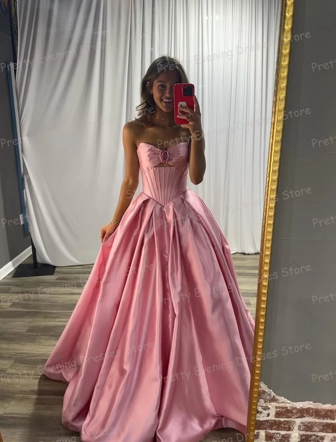 Simple Evening Dresses Woman's A Line Ruffles Sweetheart Backless Fashion Prom Gowns Gala Customized Party Vestidos De Novia