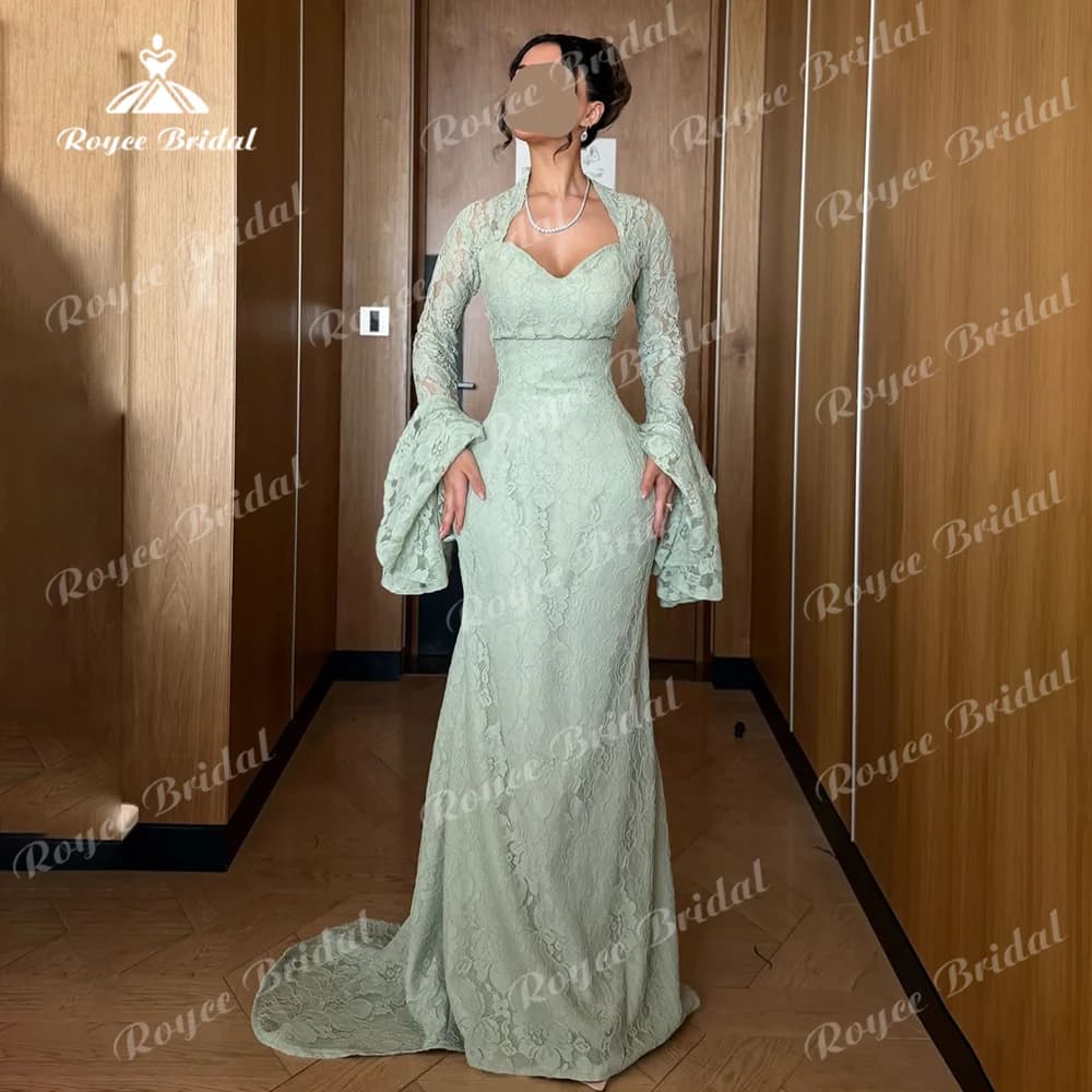 Simple Sweetheart  Trumpet Evening dresses 2026 Long Bell Sleevesفستان سهرة نسائي luxury women's formal evening gowns Customized